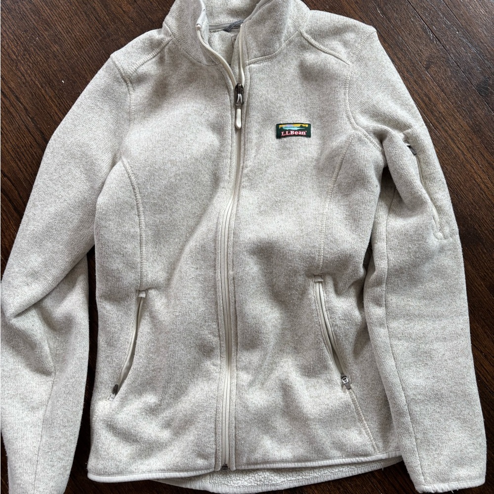 L.L. Bean Women's Light Gray Ski Jacket